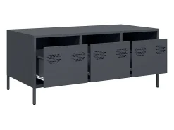 Mesa de centro acero laminado en frío antracita 101,5x50x43,5cm