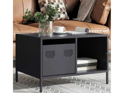 Mesa de centro acero laminado en frío antracita 68,5x50x43,5 cm