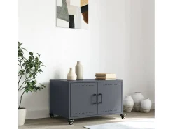 Mesa de centro acero laminado en frío antracita 68x50x43,5 cm