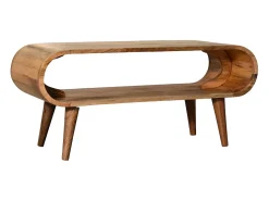 Mesa de centro Amaya de roble nórdico.