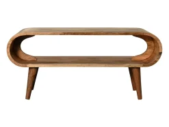 Mesa de centro Amaya de roble nórdico.