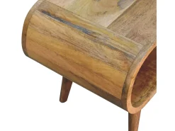 Mesa de centro Amaya de roble nórdico.