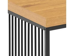 Mesa de centro auxiliar Strington color natural.