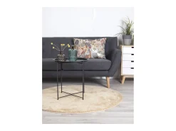 Mesa de Centro Bastia, Negro, 47x47x50 cm, Kendra Home