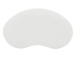 Mesa de centro blanca en forma de nube - Madera MDF y PVC