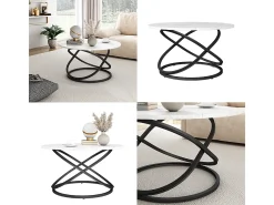 Mesa de centro blanco 79.5x62x46 calgary