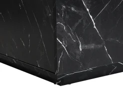 Mesa de centro con 2 cajones en MDF - Efecto mármol negro - ANTRIM de Pascal Morabito