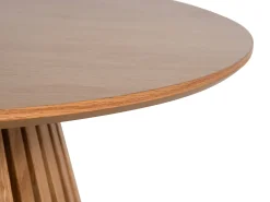 Mesa de centro con chapado de roble - Natural claro - CARMIZA