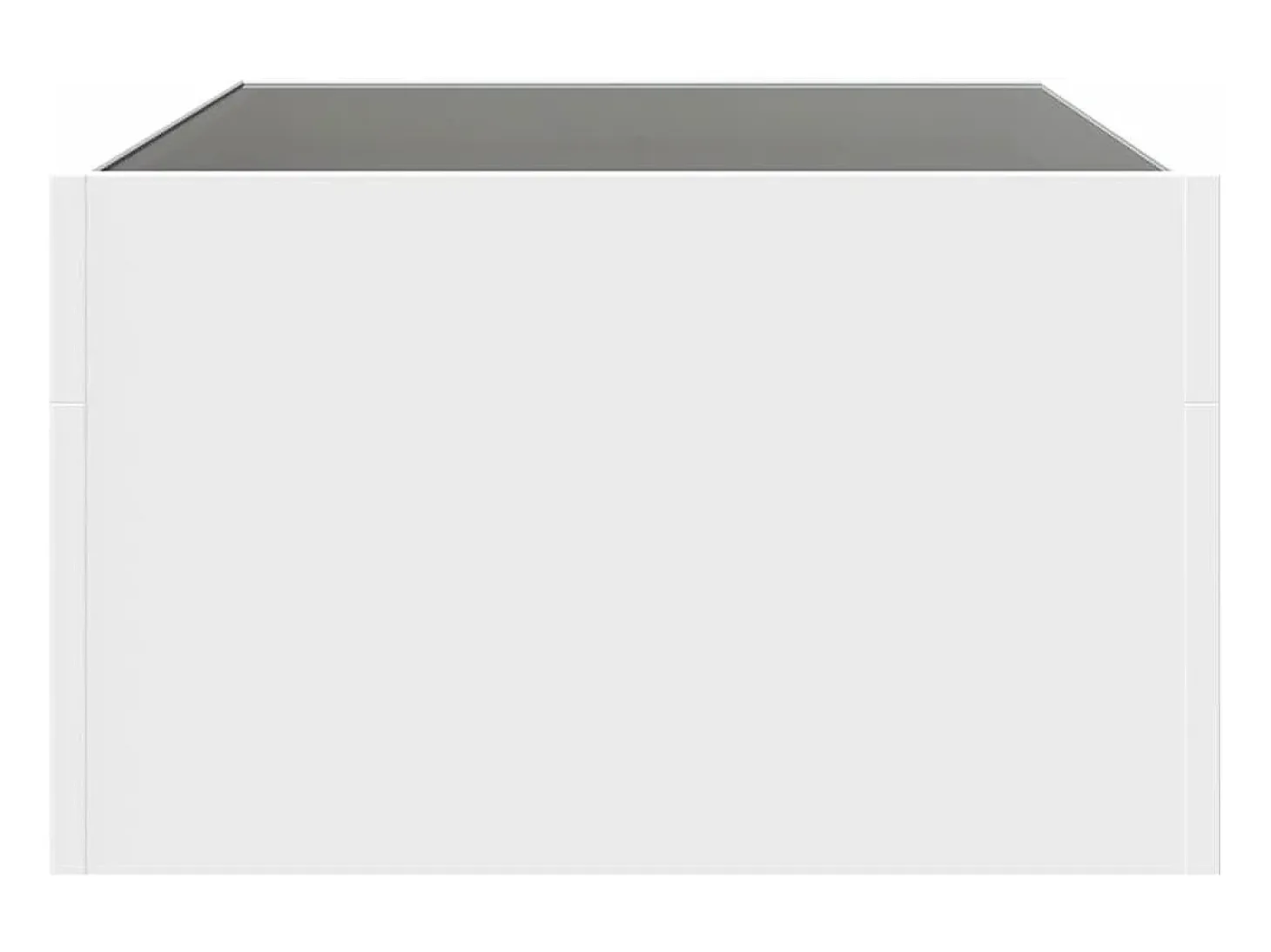 Mesa de centro con Infinity LED blanco 70x50x30 cm