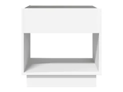 Mesa de centro con Infinity LED blanco 50x50x50 cm