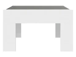 Mesa de centro con Infinity LED blanco 50x50x30 cm