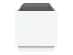 Mesa de centro con Infinity LED blanco 70x50x50 cm