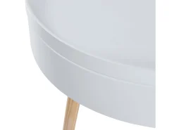 Mesa de centro con tablero extraíble 45 x 60 cm blanca 03_0008427