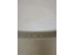 Mesa de centro de 80 x 80 cm de poliresina cemento arena