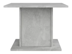 Mesa de centro de aglomerado gris hormigón 55,5x55,5x40 cm