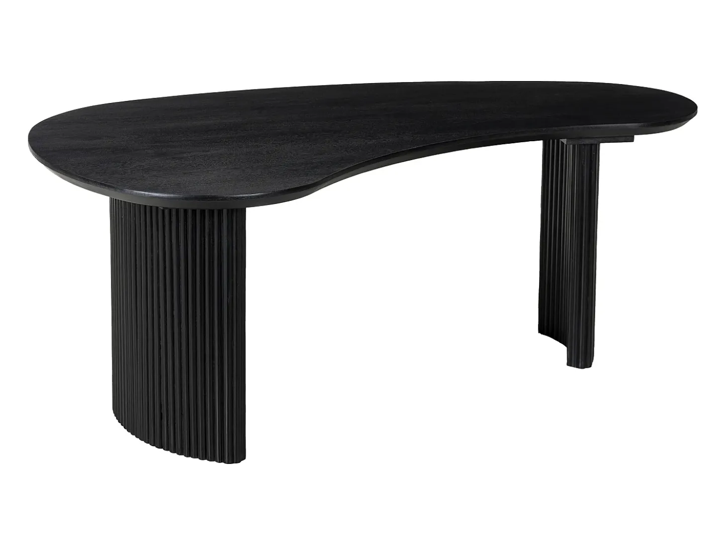 Mesa de centro de madera de mango - Negro - TAMENIA de Maison Céphy