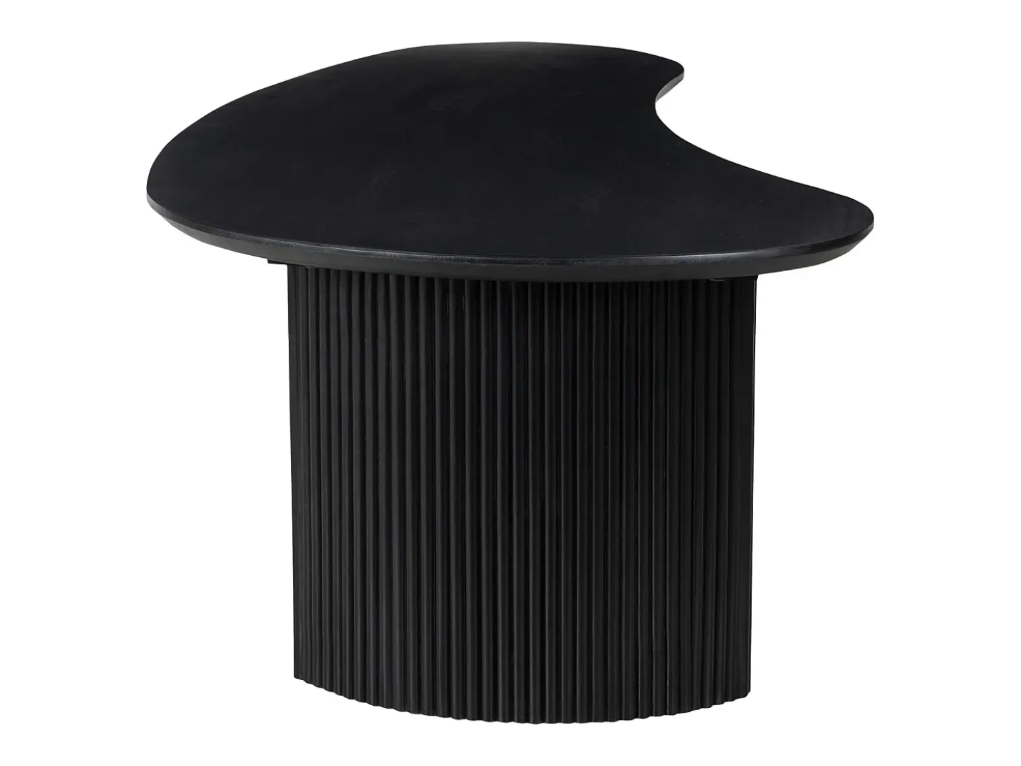 Mesa de centro de madera de mango - Negro - TAMENIA de Maison Céphy