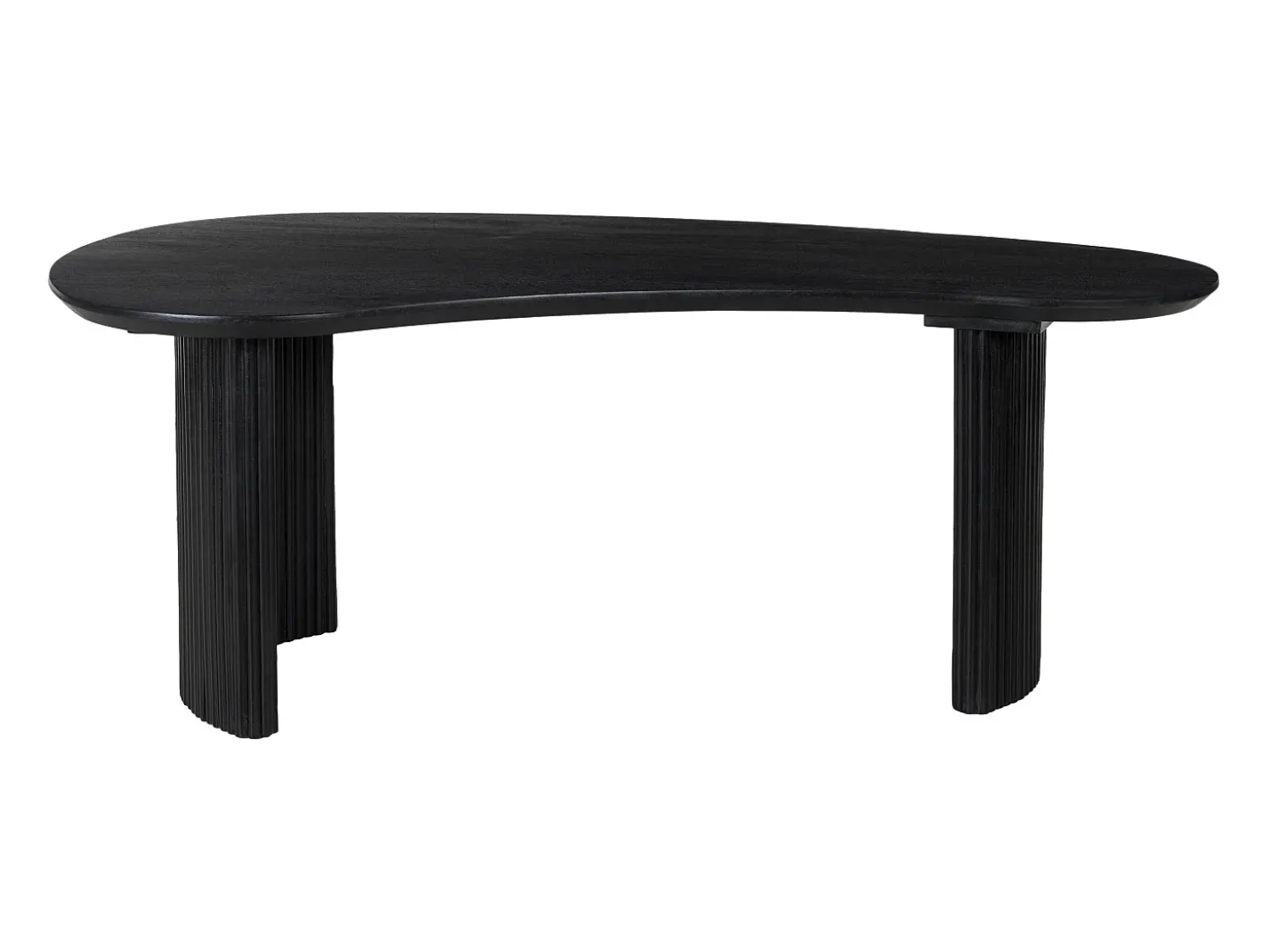 Mesa de centro de madera de mango - Negro - TAMENIA de Maison Céphy