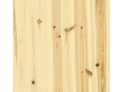 Mesa de centro de madera maciza de abeto 110x50x33,5 cm