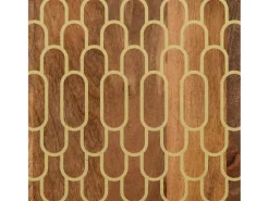 Mesa de centro de madera maciza mango 100x54x40 cm