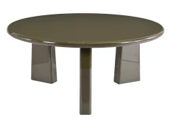 Mesa de centro de MDF - Caqui lacado - ZINAPA