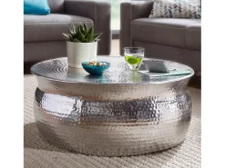Mesa de centro elegante.