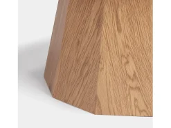 Mesa de centro fija de Madera Natural 40 x 70- Olivier