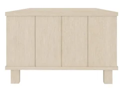Mesa de centro HAMAR madera maciza pino marrón miel 100x55x35cm