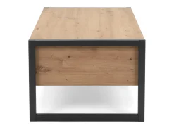 Mesa de centro industrial con cajón KOTOR