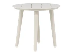Mesa de centro Lina Ø40cm beige.