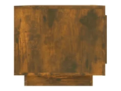Mesa de centro madera contrachapada roble ahumado 102x50x45 cm
