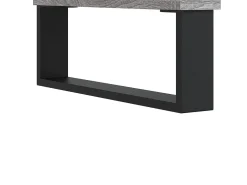 Mesa de centro madera contrachapada gris Sonoma 90x50x36,5 cm