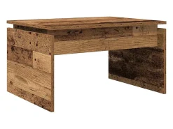 Mesa de centro madera contrachapada madera vieja 68x50x38 cm