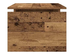 Mesa de centro madera contrachapada madera vieja 68x50x38 cm