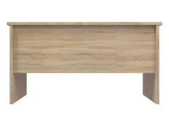 Mesa de centro madera contrachapada roble Sonoma 80x50,5x42,5cm