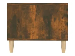 Mesa de centro madera contrachapada roble ahumado 102x50x40 cm