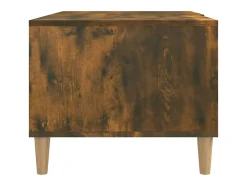 Mesa de centro madera contrachapada roble ahumado 89,5x50x40 cm