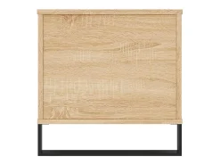 Mesa de centro madera contrachapada roble Sonoma 90x44,5x45 cm