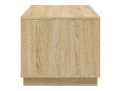Mesa de centro madera contrachapada roble Sonoma 102x50x44 cm