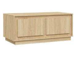 Mesa de centro madera contrachapada roble Sonoma 102x50x44 cm