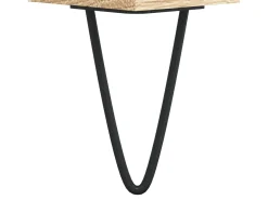 Mesa de centro madera contrachapada roble Sonoma 90x50x36,5 cm