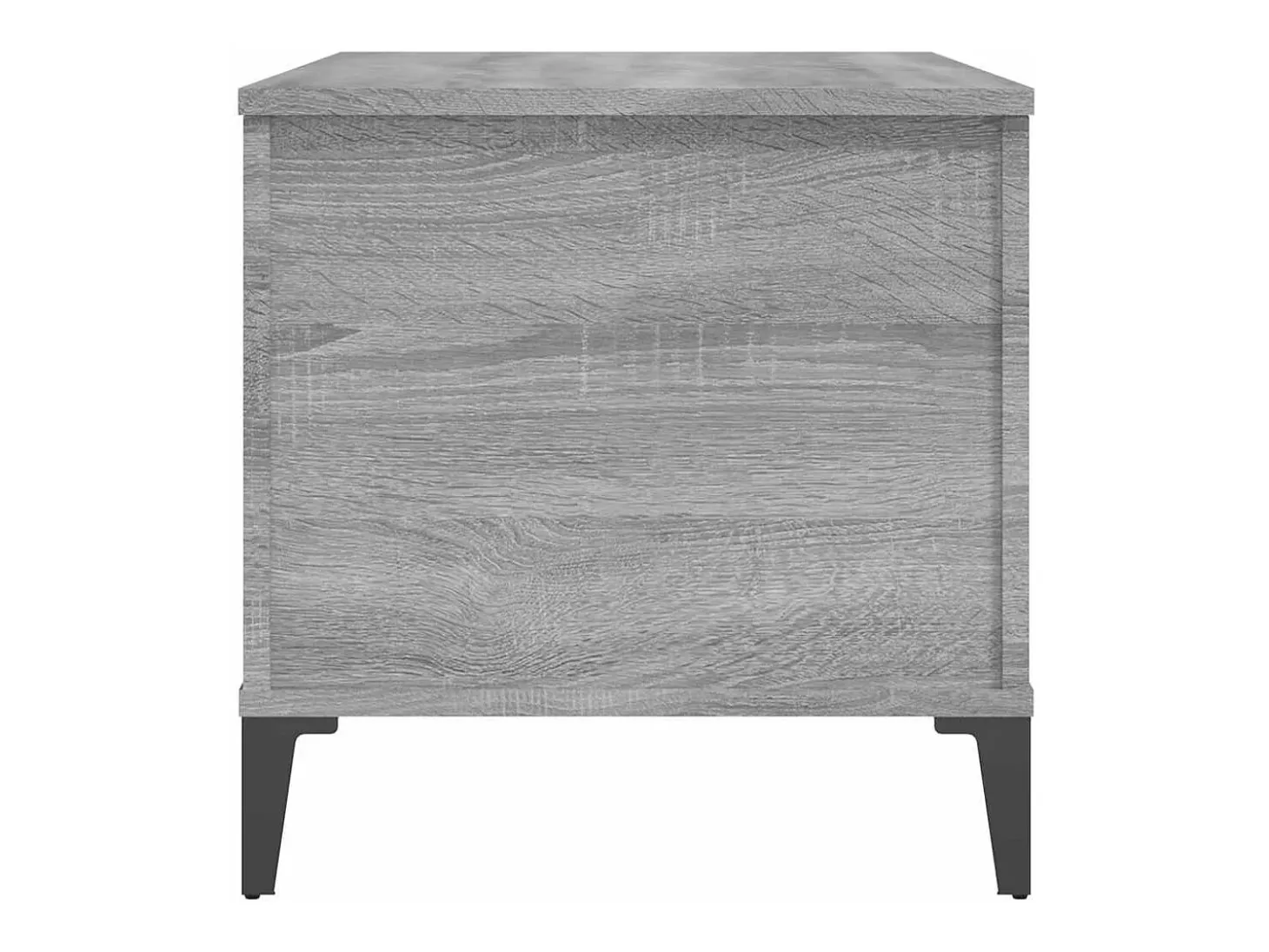 Mesa de centro madera contrachapada gris Sonoma 90x44,5x45 cm