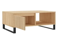 Mesa de centro madera de ingeniería roble Sonoma 90x60x35 cm