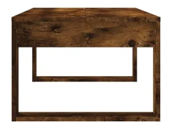 Mesa de centro madera de ingeniería roble ahumado 102x50x35 cm
