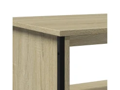 Mesa de centro madera de ingeniería roble Sonoma 100x51x40 cm