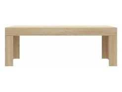Mesa de centro madera de ingeniería roble Sonoma 102x50x36 cm