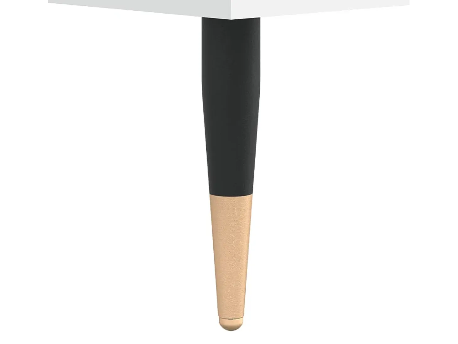 Mesa de centro madera de ingeniería blanco 50x46x50 cm