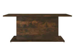 Mesa de centro madera de ingeniería roble ahumado 102x55,5x40cm