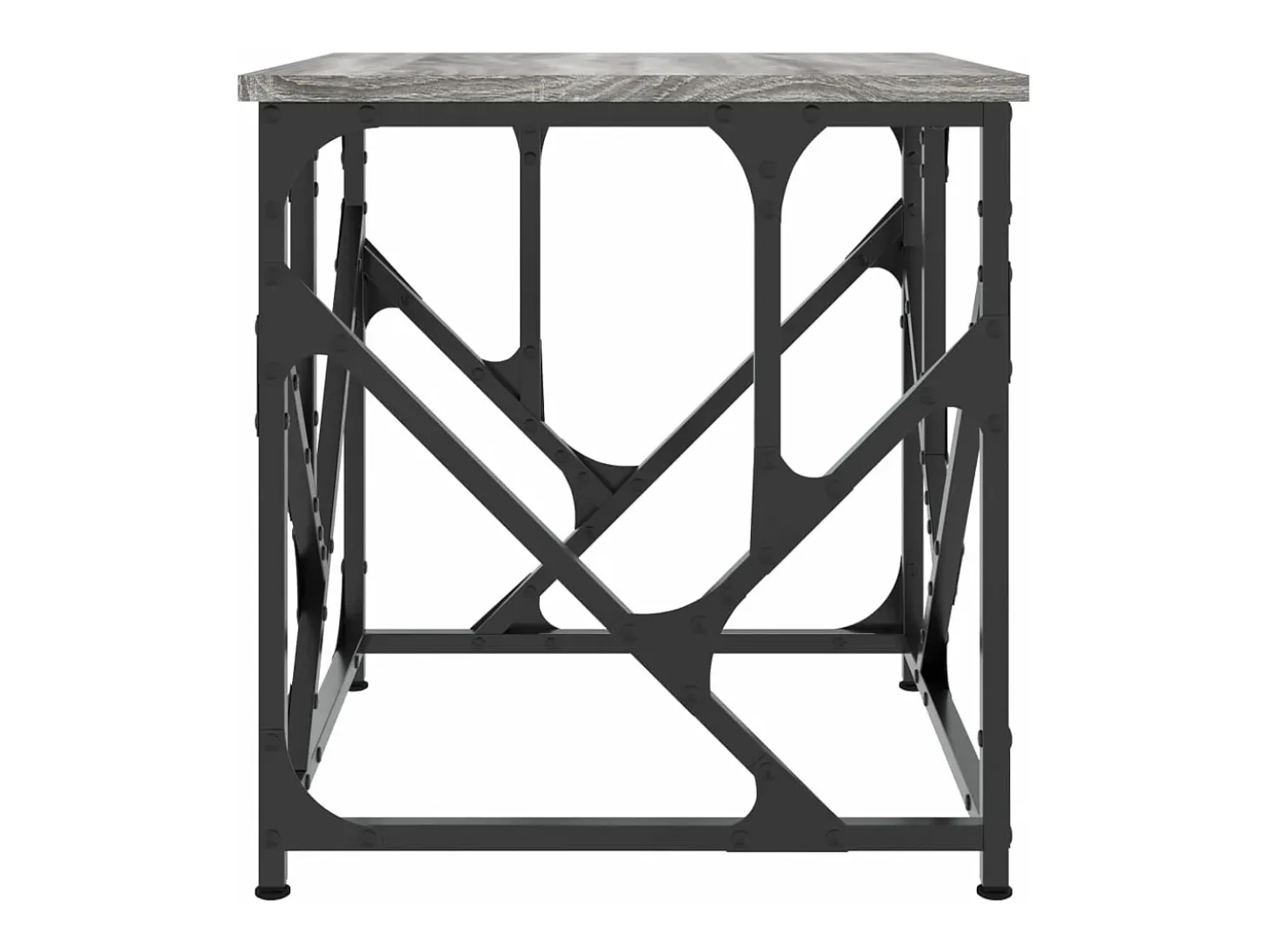 Mesa de centro madera de ingeniería gris Sonoma 45x45x47,5 cm