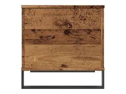 Mesa de centro madera de ingeniería envejecida 60x44,5x45 cm